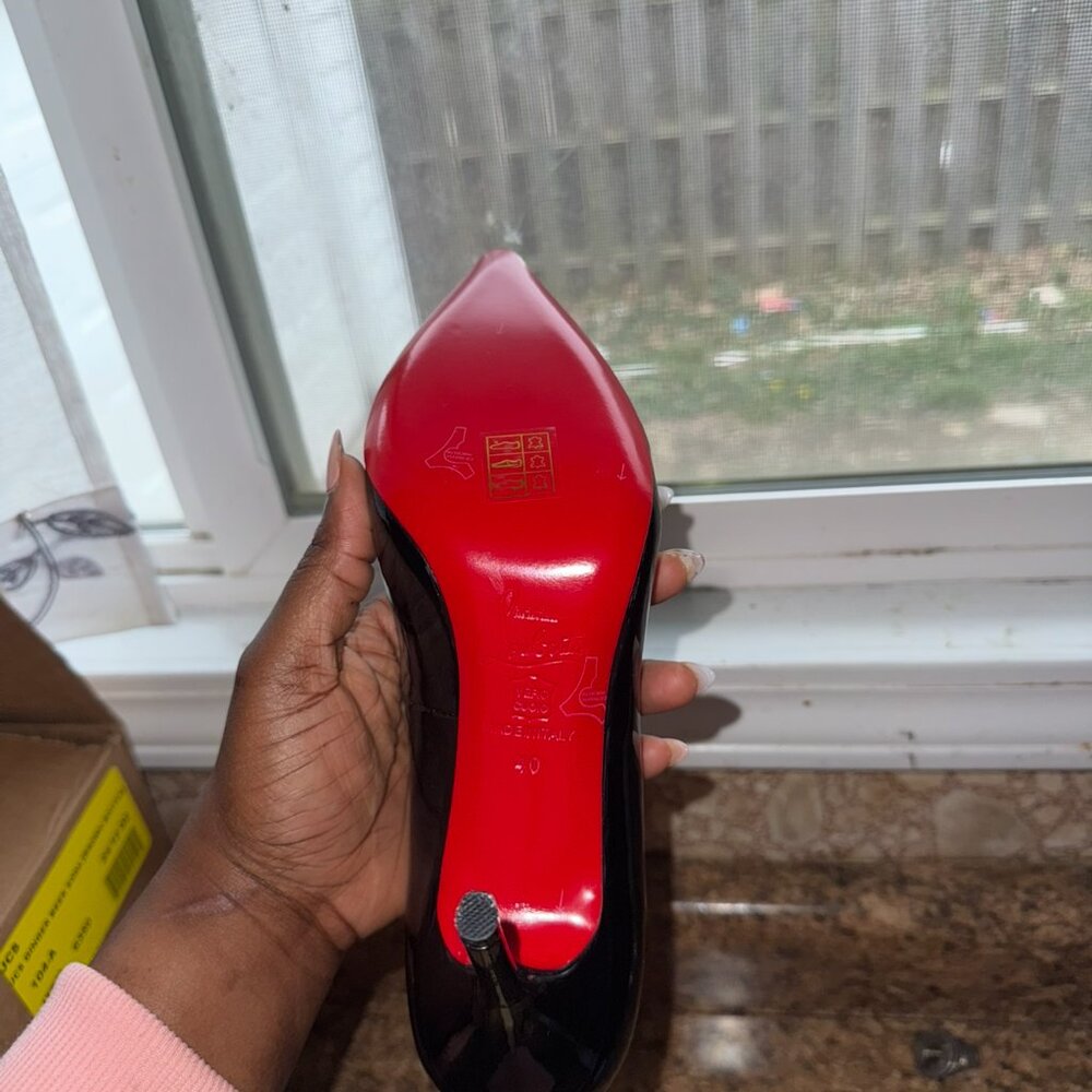 Christian Louboutin So Kate Heels Size: 40 EU (approx. US 9.5–10) Color: Black - Picture 6 of 13
